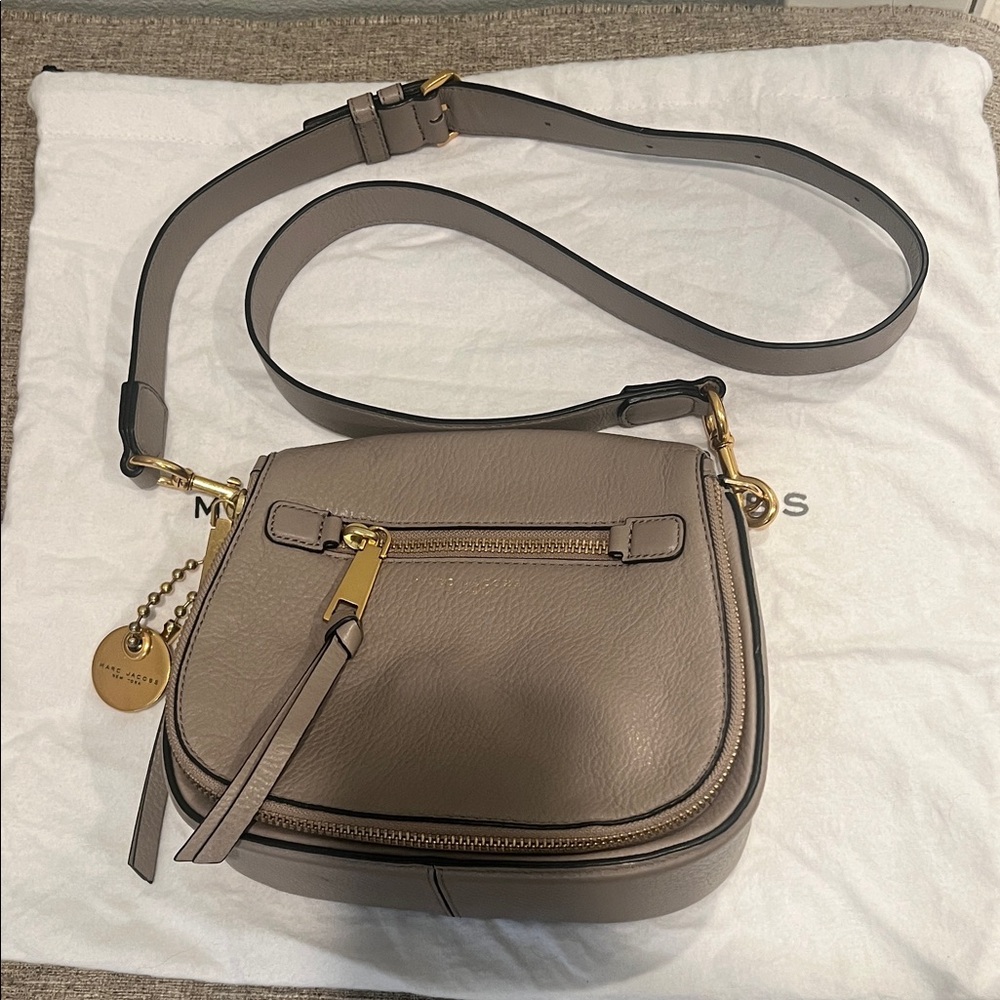 Marc Jacobs Beige Crossbody Bag